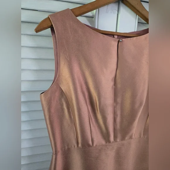 Silk Blend Sheath Dress Sienna Pink Lafayette 148 - Picture 4 of 8